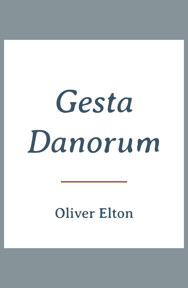 Gesta Danorum, Oliver Elton, Public Domain